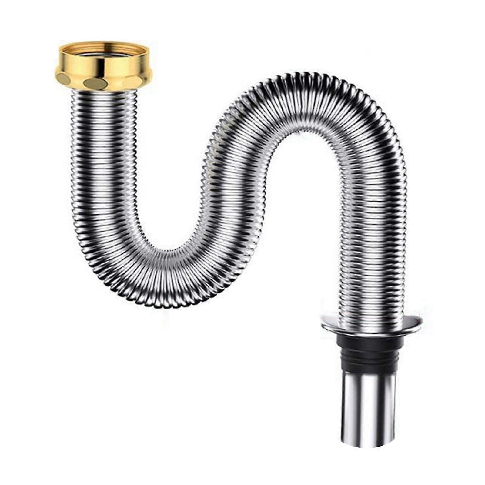 Odor Blocking Kitchen Sink Drainages Pipe Strong Fast Water Flows Designs Pipe Fittings Universal Application Multicolor