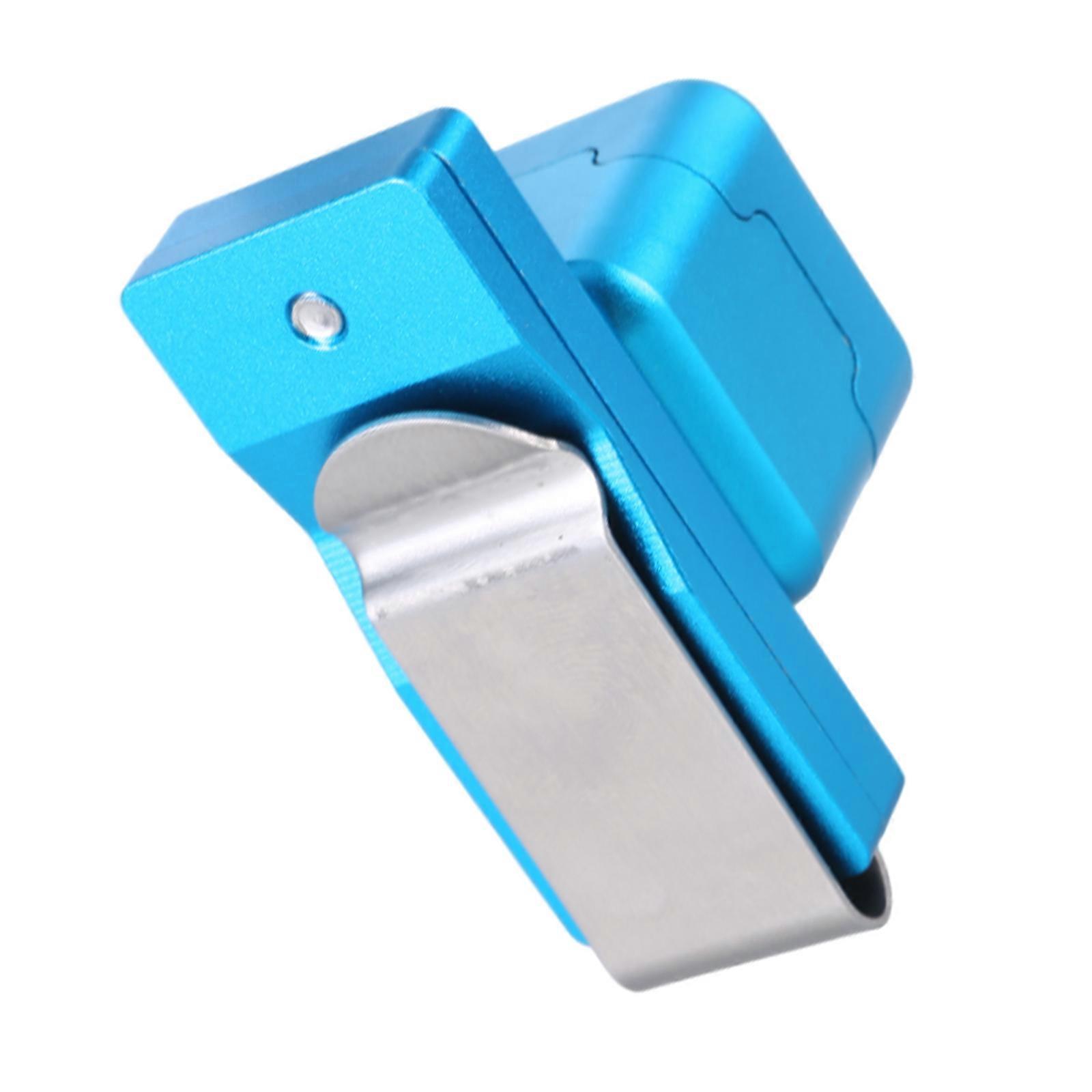 Billardqueue-Tipp-Werkzeuge Billardqueue-Tipp Pricker Pool Snooker Kreidehalter Poolqueue-Kreidehalter Billardkreidehalter Blau