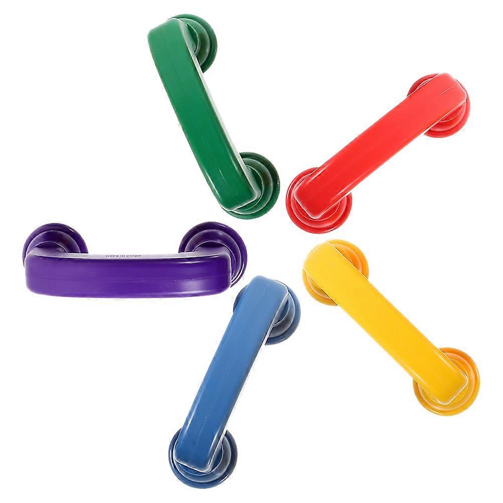 Reading Whisper Phone Plastic Educational Toy for Children Parent-Child Playtime Abs Assorted Color with Interactive Games 5Set