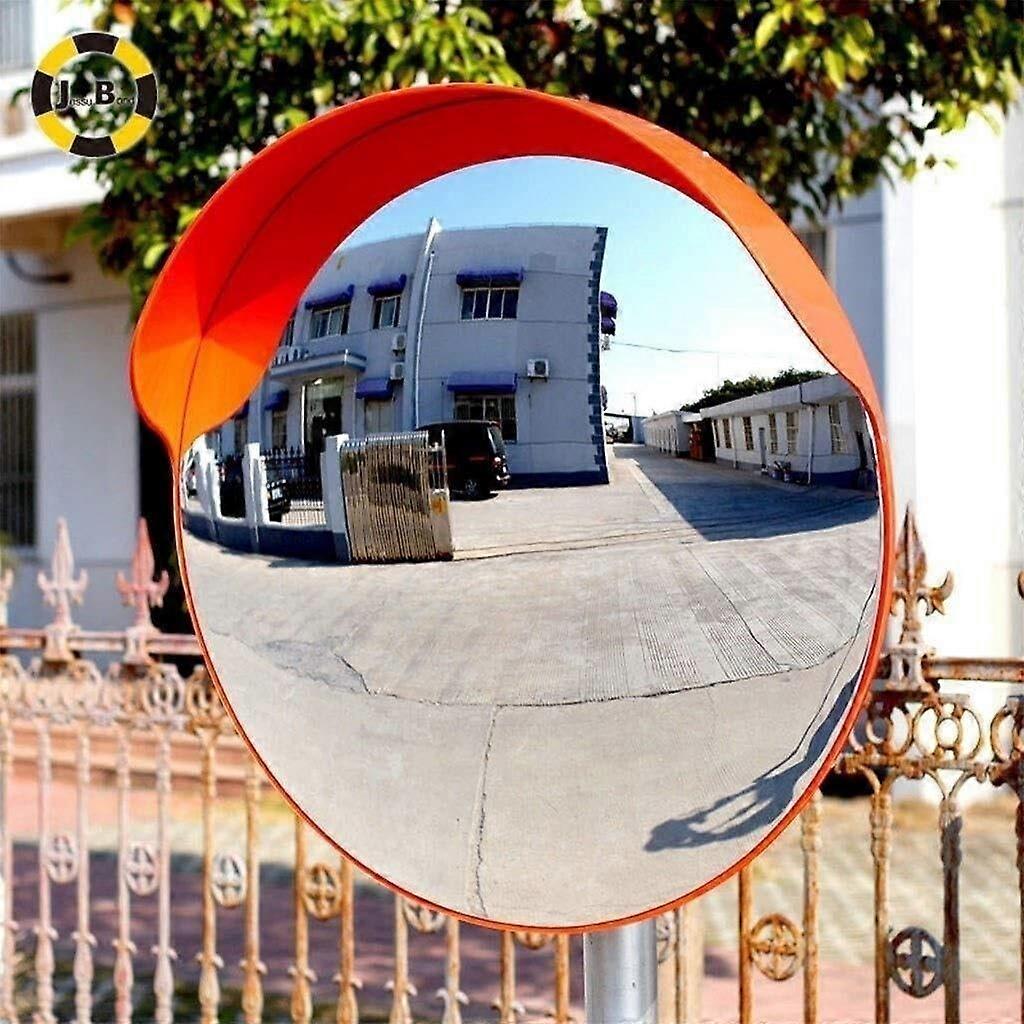 Convex Traffic Safety Mirror 45cm WideAngle for Driveway, Garage, Road and Blind Spot