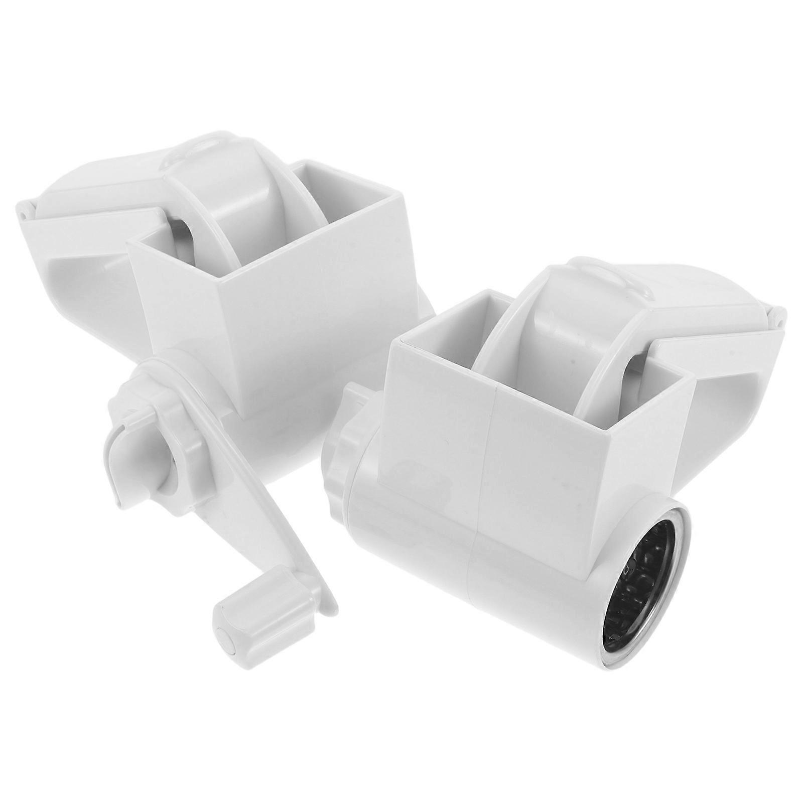 Cheese Kitchen Tools Handheld Cheese for Cooking 2Pcs White