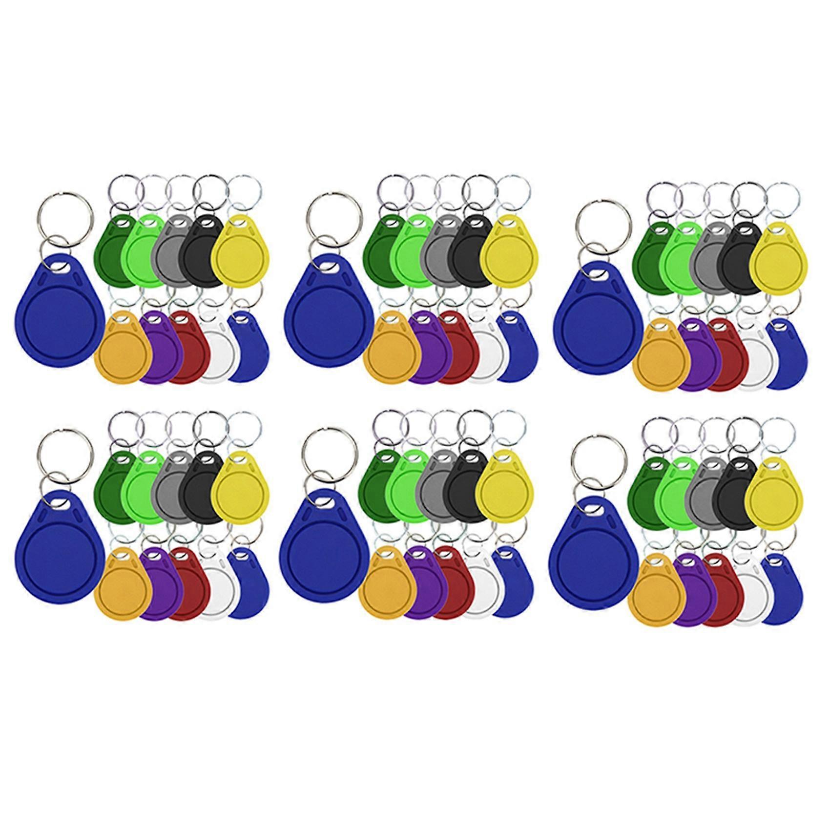 300Pcs UID 13.56MHz Block 0 Sector Writable IC Card Clone Changeable Smart Keyfobs Key Tags 1K S50 RFID Access Control