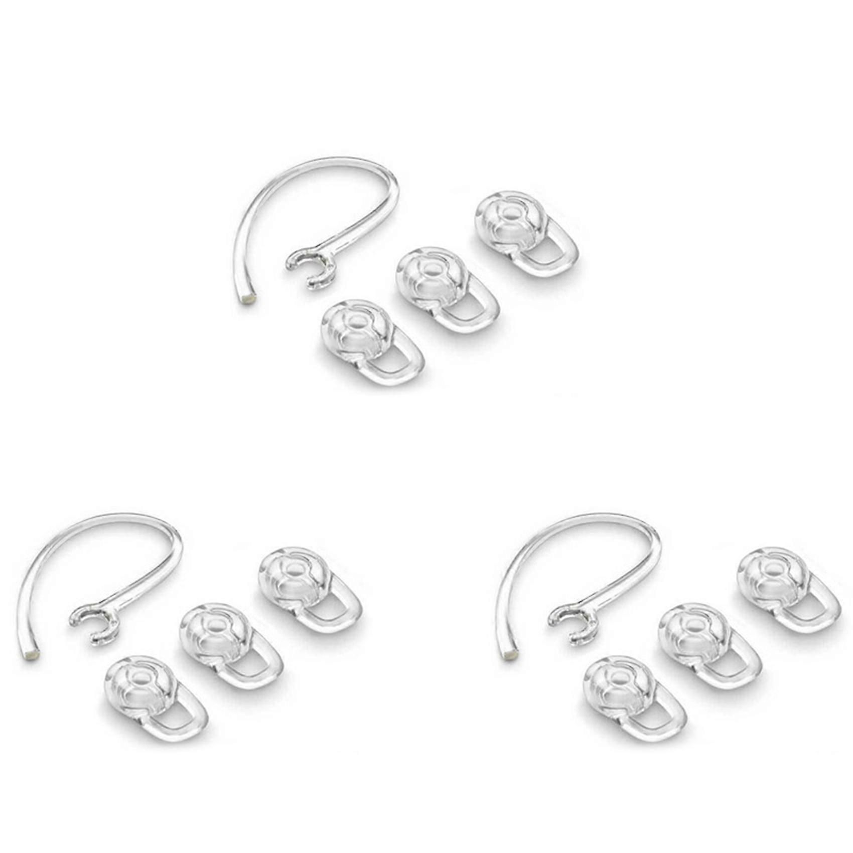 3Set Earbud Gel Hook for Plantronics 925 975