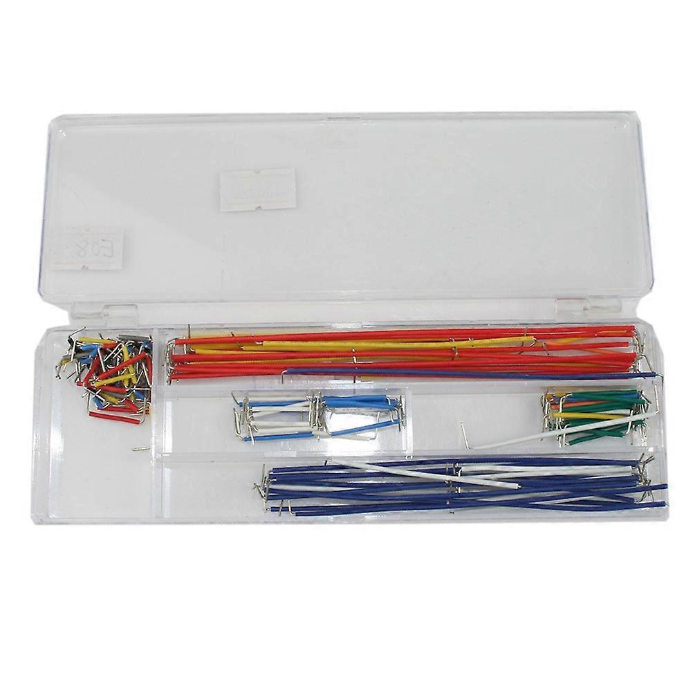 Jump Wire Breadboard Cable Set for Pcb Board 140Pcs in Assorted Color