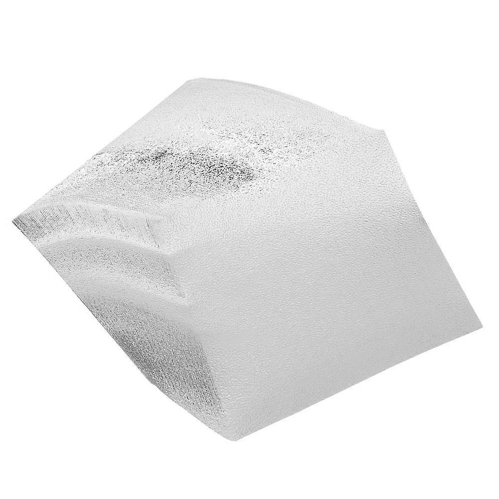 Papel de origami cuadrado plateado de 200 piezas para proyectos de plegado y manualidades.
