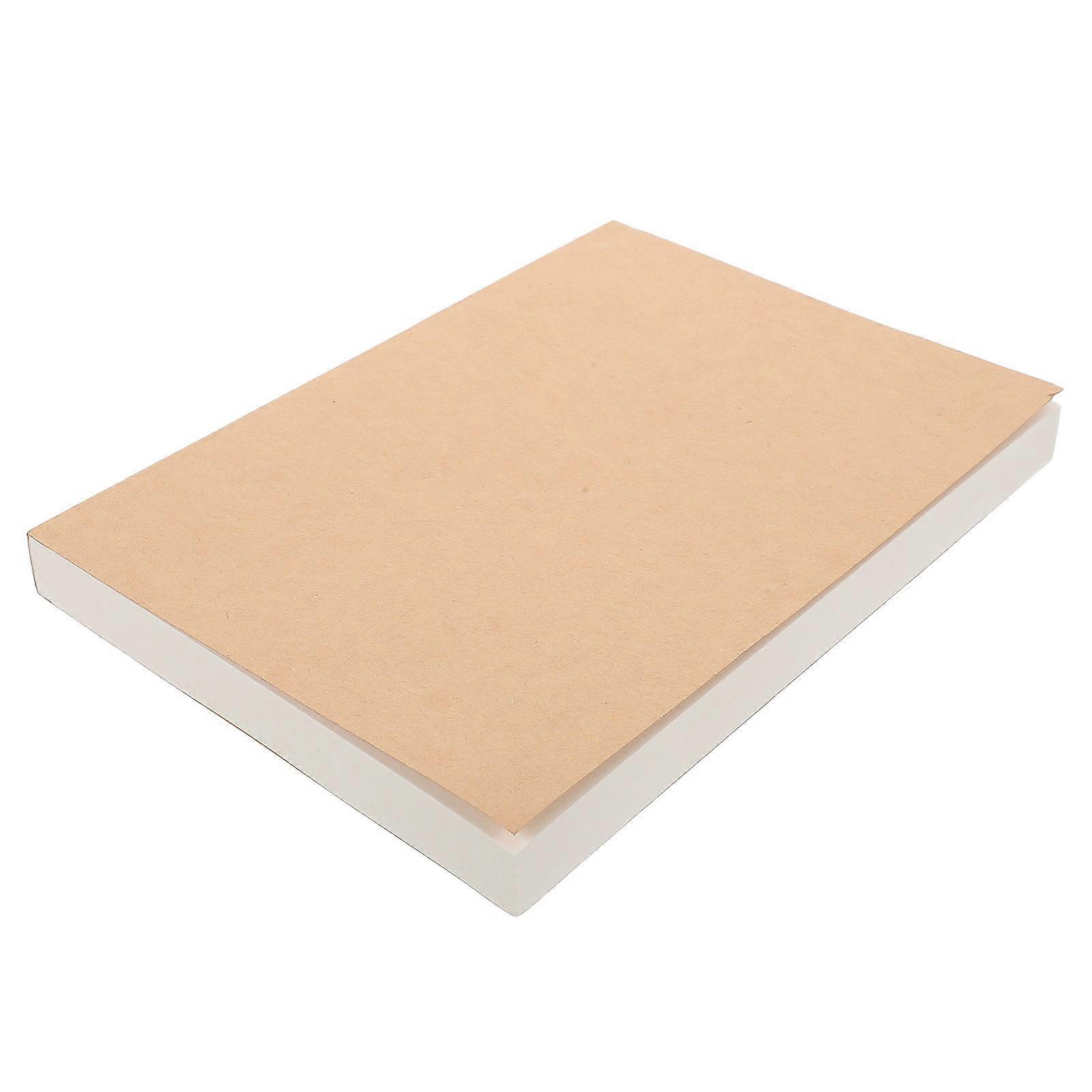 Planning Book Blank Notebook for Daily Use Yellow Paper Notebook