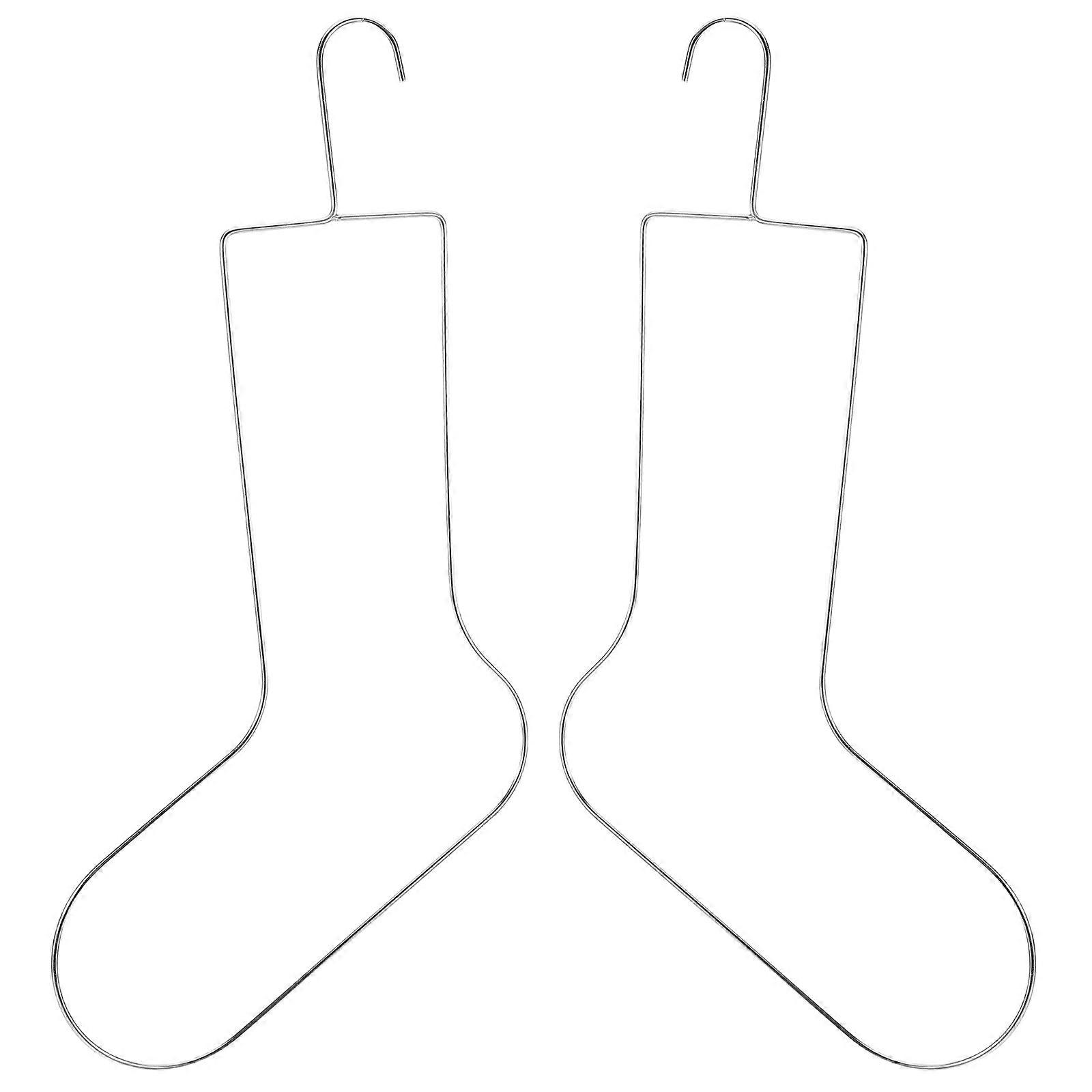 Sock Holder Metal Shaping Tool for Knitting and Drying 2Pcs