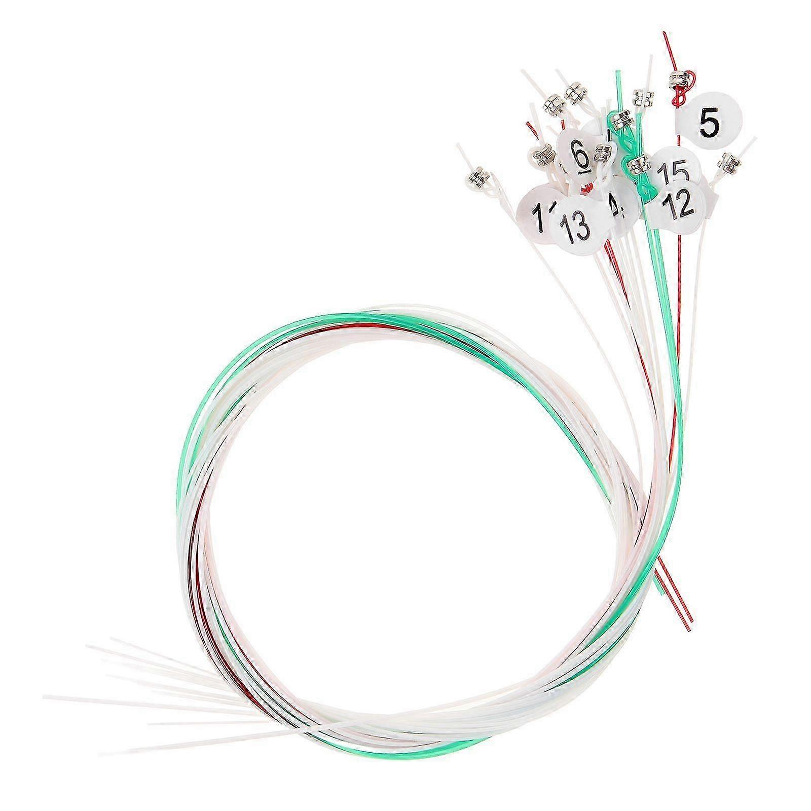 15pcs Harp Strings Replacement Metal String For Harp Professional Harp Accessory