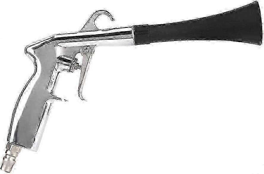 Interior cleaning tool for vehicles - Air pulse compressed wash gun