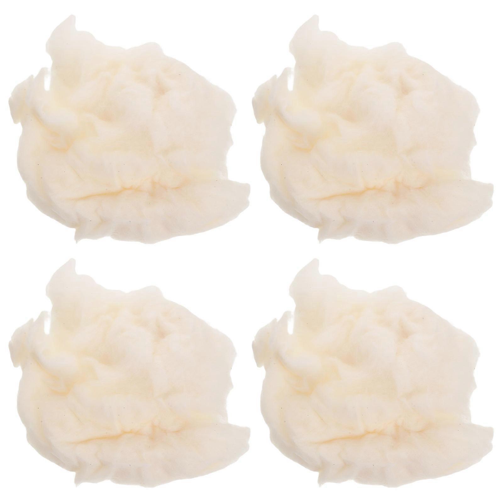 Cotton Stuffing Simulation Cloud Pack for DIY 4Pcs Smoke Effect Model Scenes