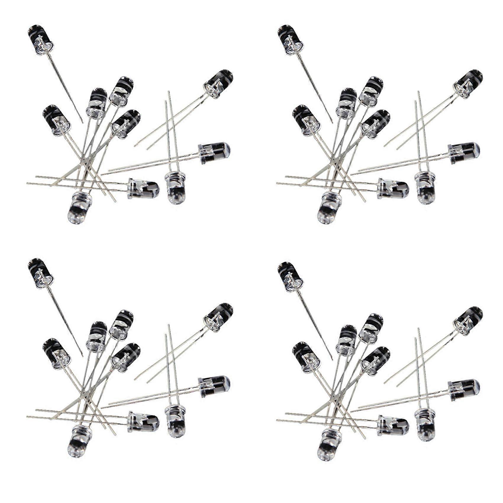 40Pcs 5mm IR LED Infrared Light Emitting Diode.