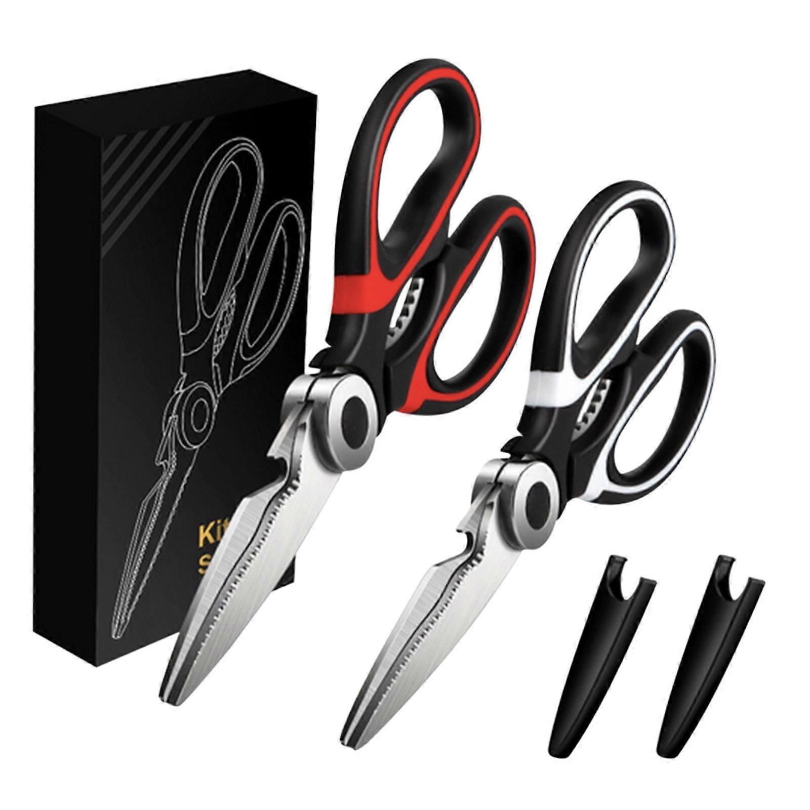 Topliu Kitchen Scissors, compatible with Sharp Stainless Steel, Heavy Duty, All-purpose, Kitchen Essentials Clearance!