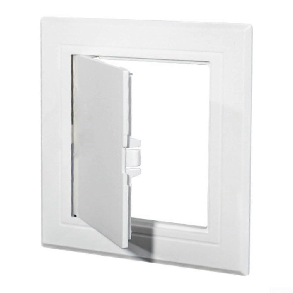 White ABS Access Panel MoistureResistant Temperature 150 x 200mm