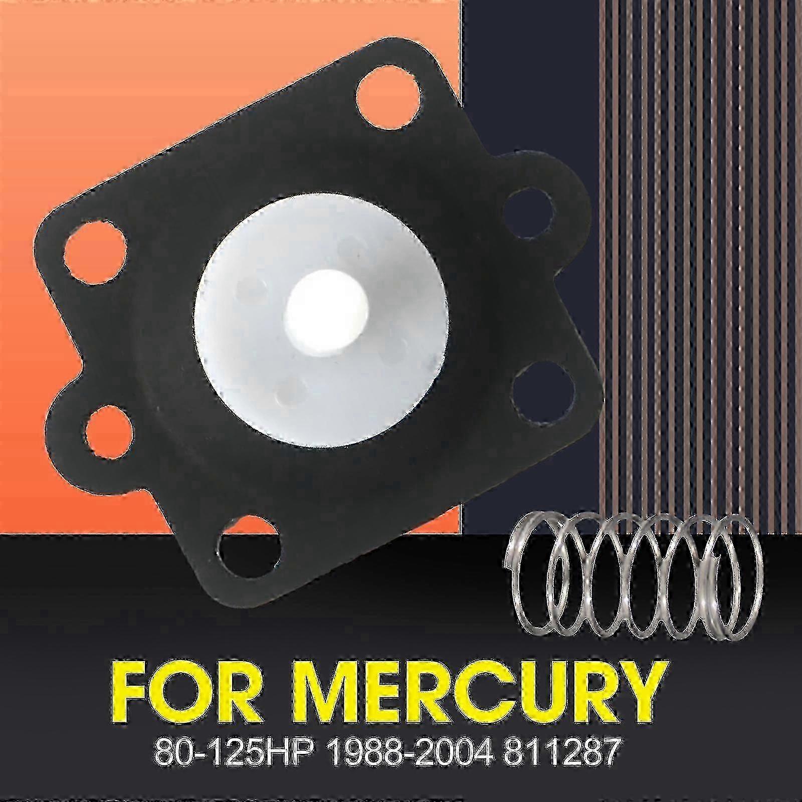 Accelerator Pump Replacement Kit for Mercury 80 to 125 HP