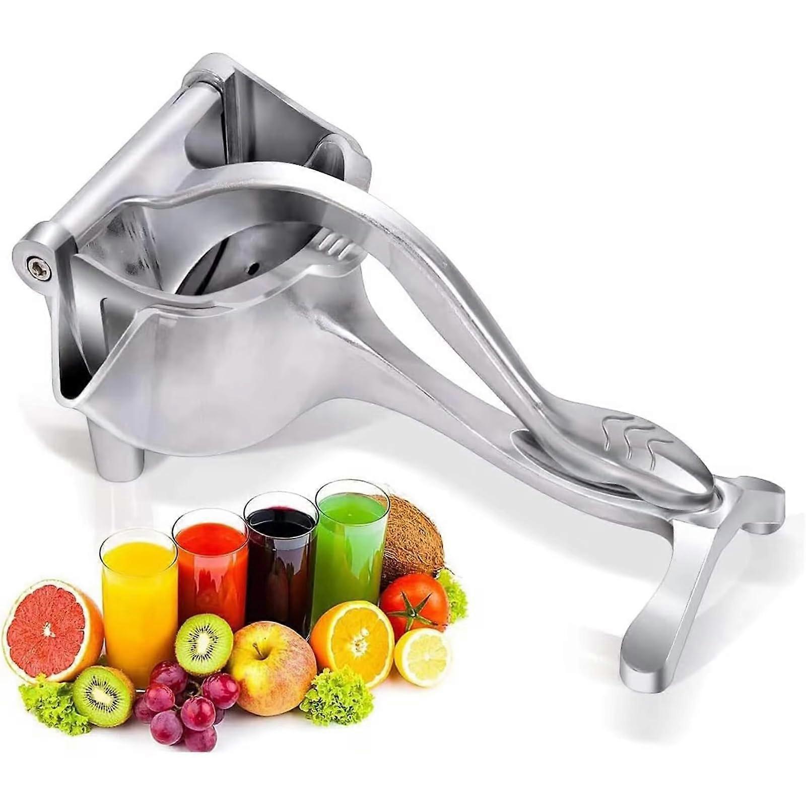 Manual Citrus Juicer Aluminum Lemon Squeezer Heavy Duty Press for Effortless Lemon and Orange Juice