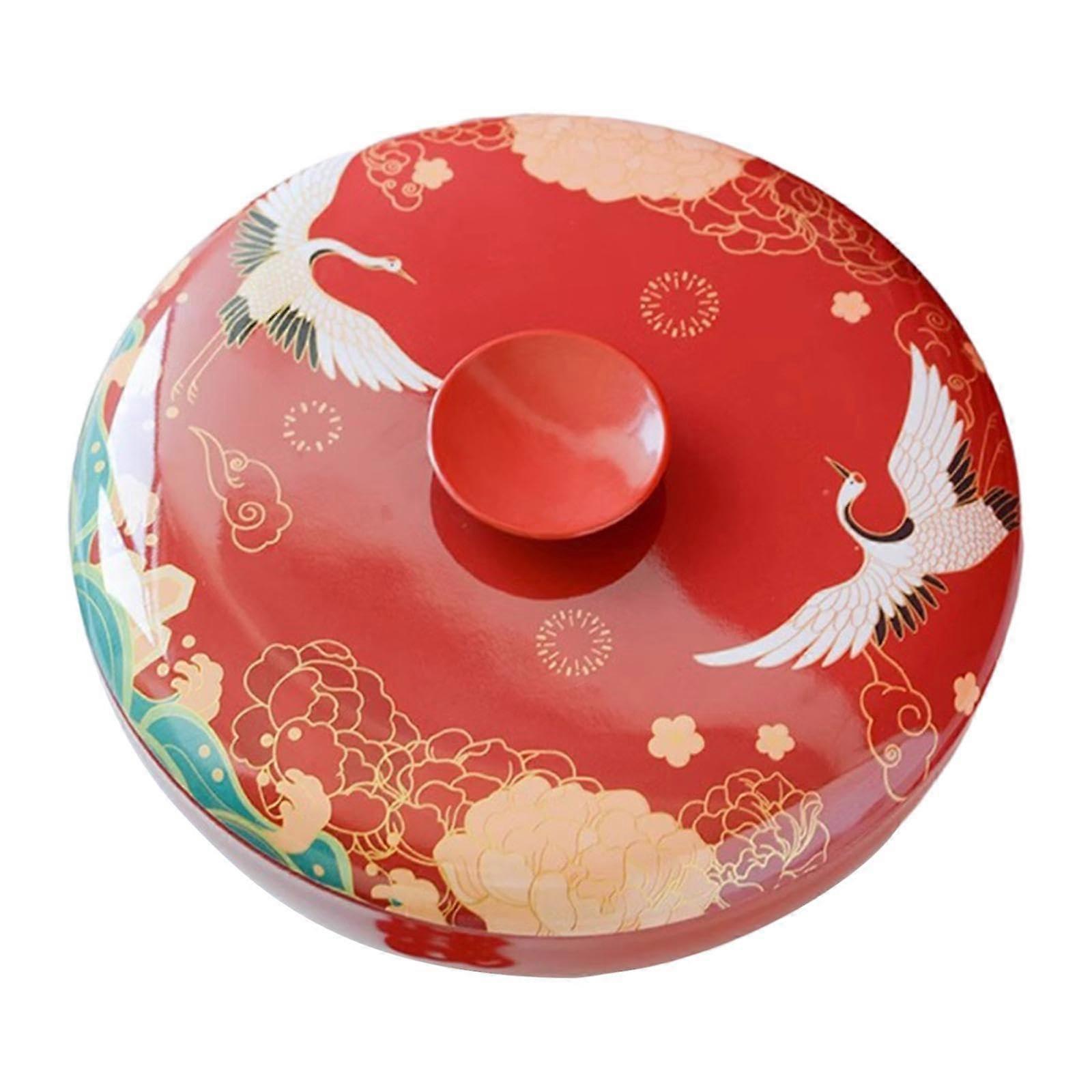 Snack Serving Tray with MultiCompartment Design for Chinese  Year Fruit Candy and Nut Display