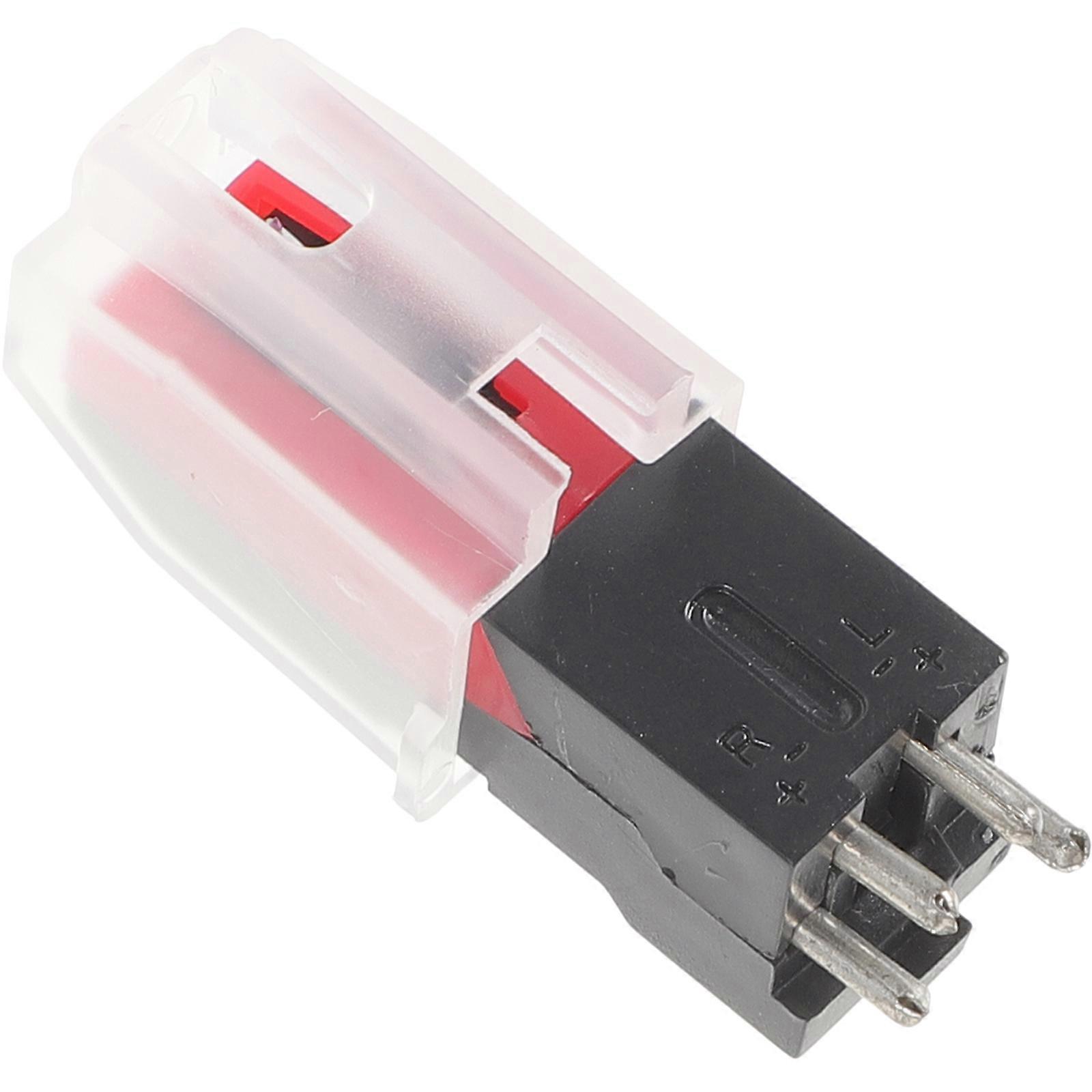 Turntable Stylus Replacement Needle for Record Player 2Pcs ABS and Aluminum