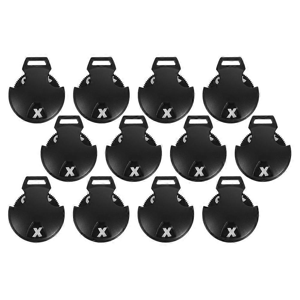 Easy Organization Golf Accessories 12-Pcs Heart Shaped Numbered Tags For Golf Course Use