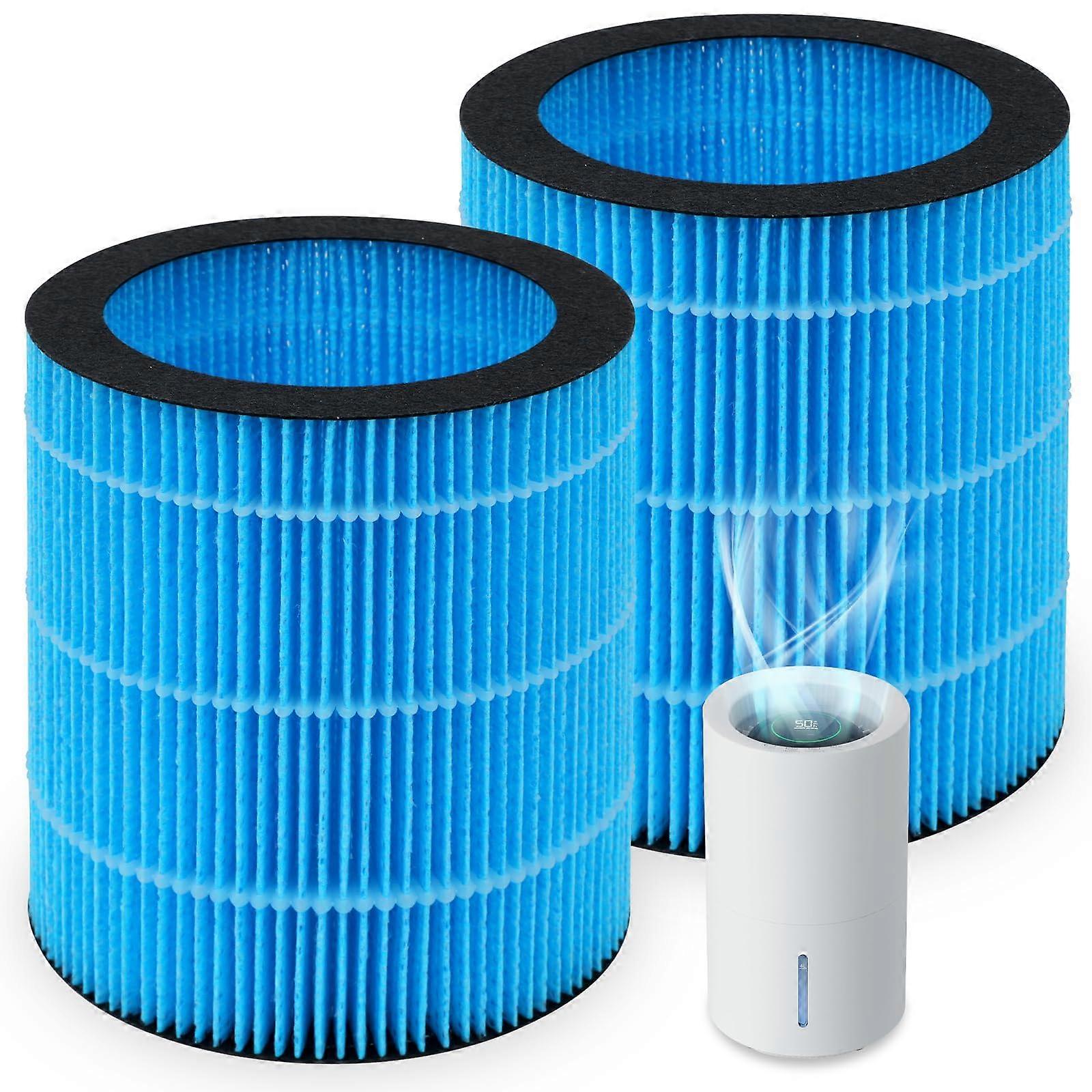 Humidifier Replacement Filter Compatible with WaterFirst Lamon MistFree, Polymer Fiber, Dust and Mineral Removal, 2 Pack