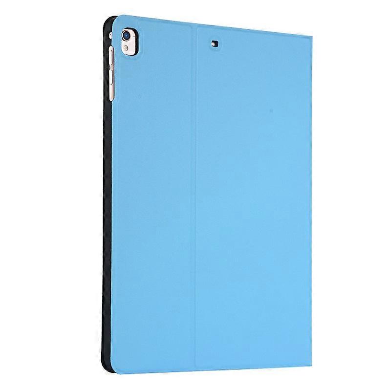 Stylish Case For Ipad 2/3/4 Sky Blue 2-fold Voltage Leather