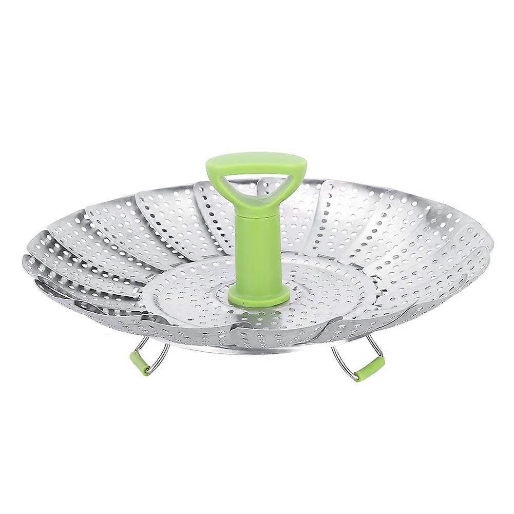 Steamer Rack Stainless Steel Foldable Basket for Vegetables Cooking MultiPurpose Use