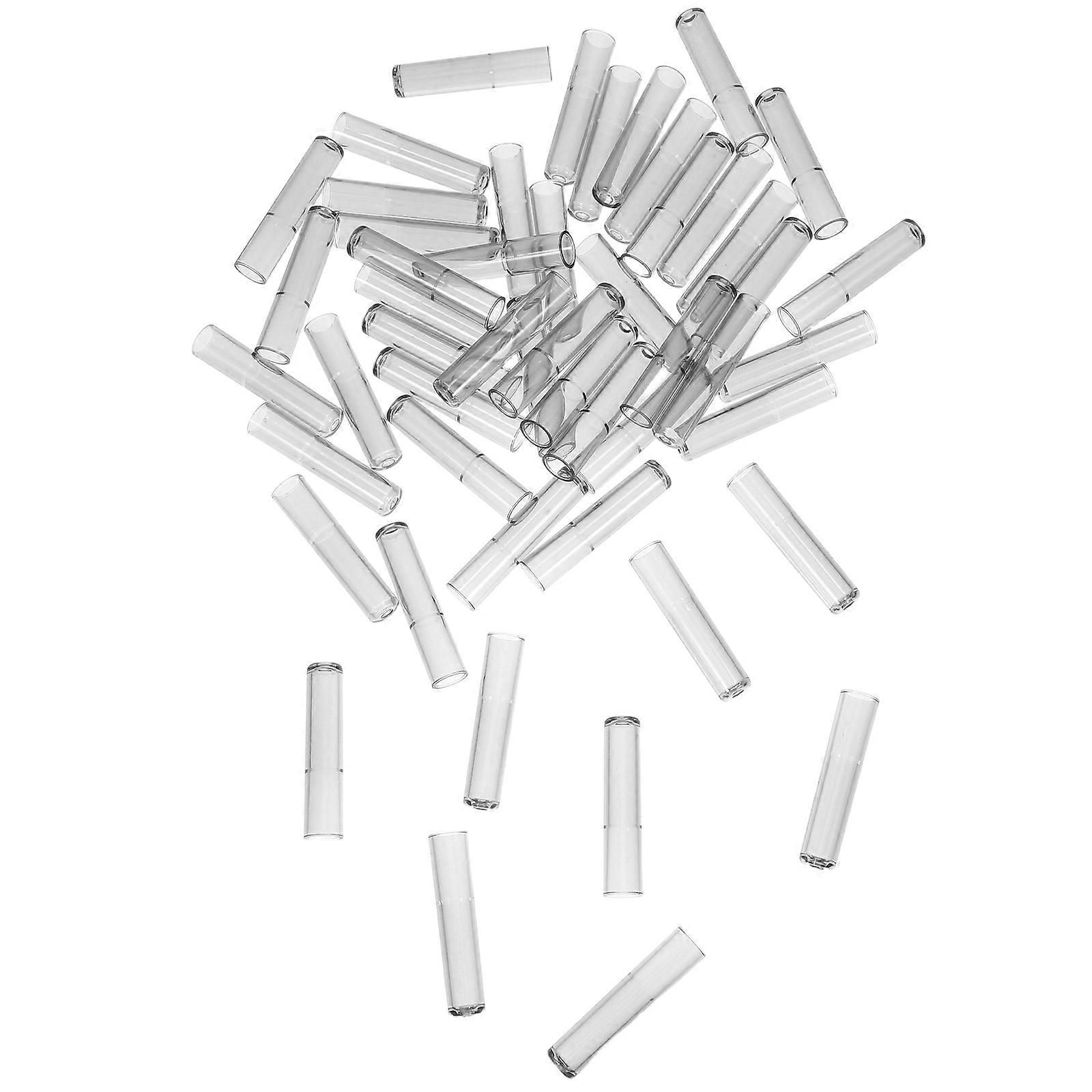 Clear Pencil Caps Plastic Pencil Tip Protector for 50Pcs Use