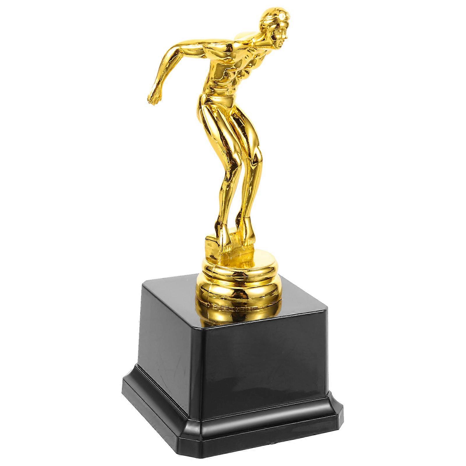 Award Trophy Cup Diving Trophy For Long Design Durable Plastic Material 1Pack