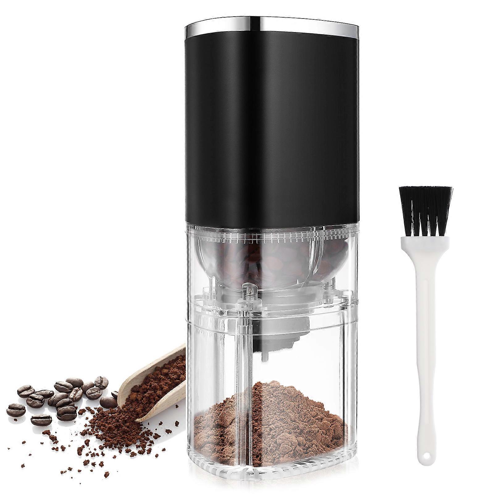 Coffee Bean Machine Conical Burr Grinder for Home Use Rechargeable Electric