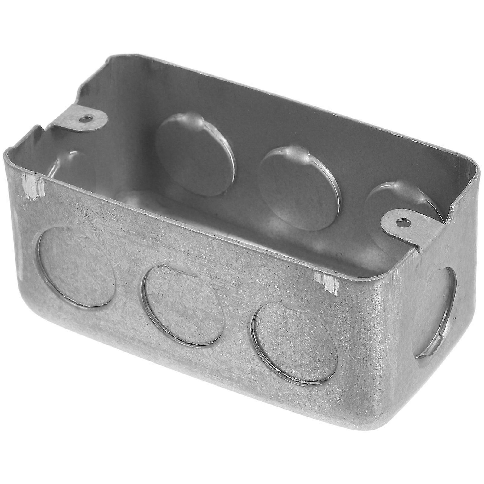 Silver Metal Electrical Box for Connecting Heavy Duty Switch Box