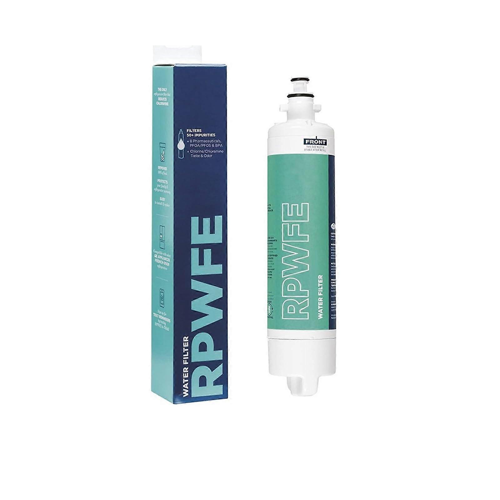 Refrigerator Water Filter Replacement for GE RPWFE, NSF Certified, Easy Install, Improves Taste