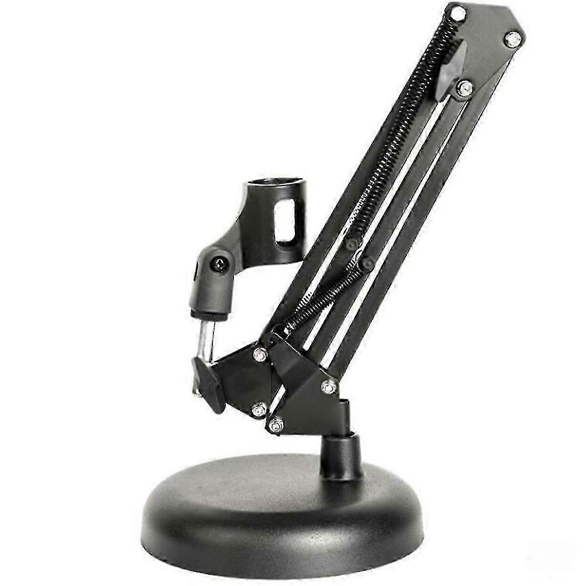 Extendable Microphone Holder Table Stand With Clamp For Mic 26s