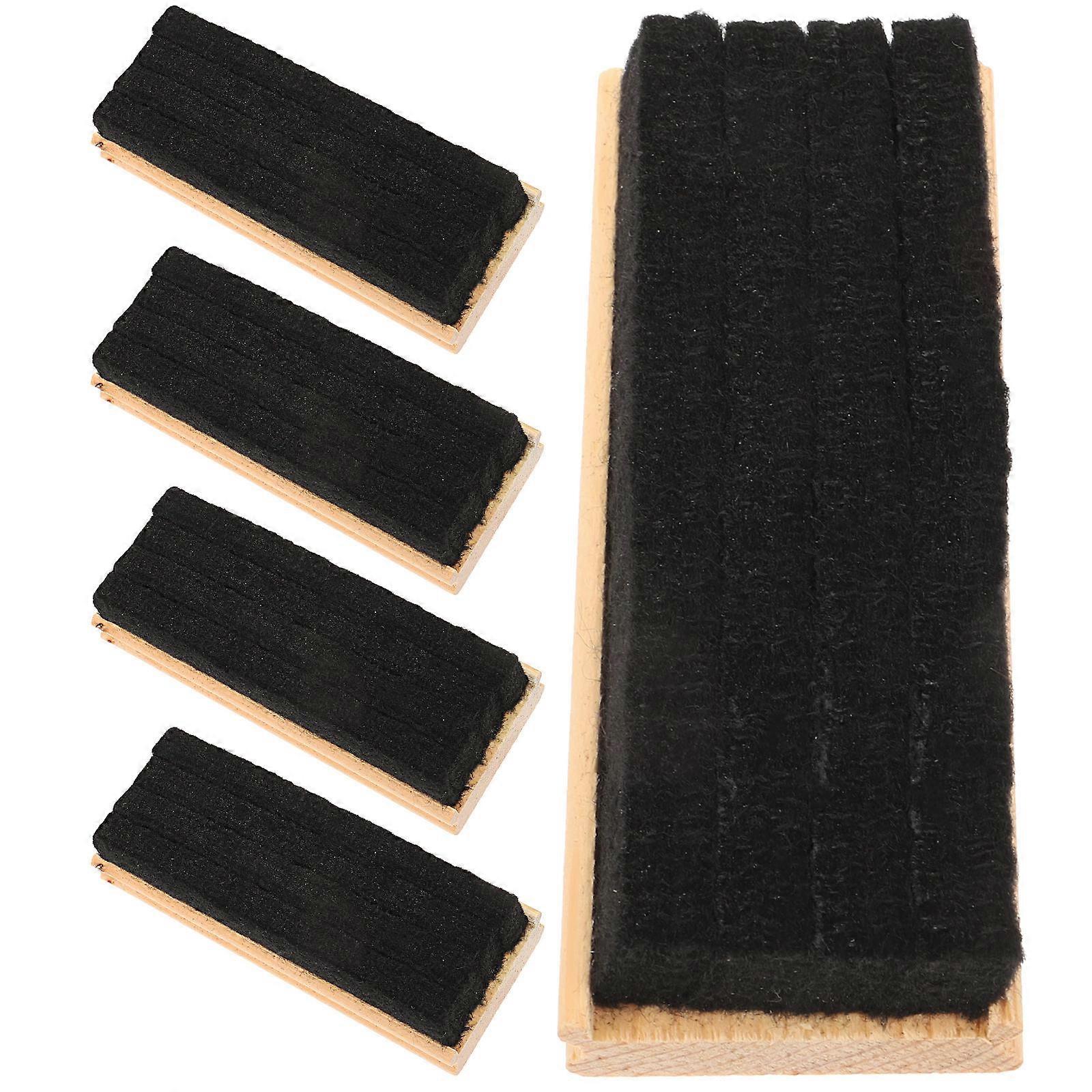 Wool Felt Chalkboard Eraser Cleaner for Classroom with 5Pcs Set