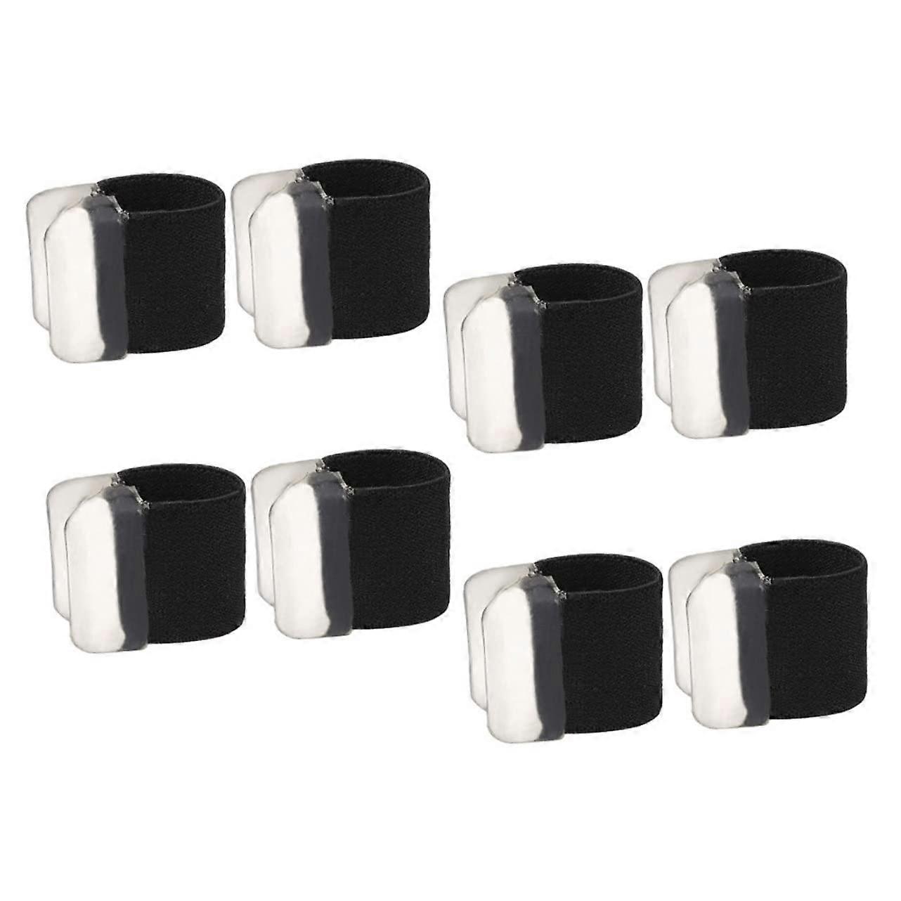 Toe Separators for Overlapping Toes, 4 Pairs Bunion Corrector Spacers, Comfortable Breathable Design