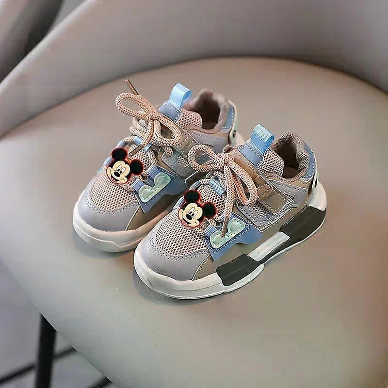 Mickey Mouse Kids Sneakers Boys Light Casual Shoes disney Girls Mesh Breathable Sneakers Fashion Toddler Shoes