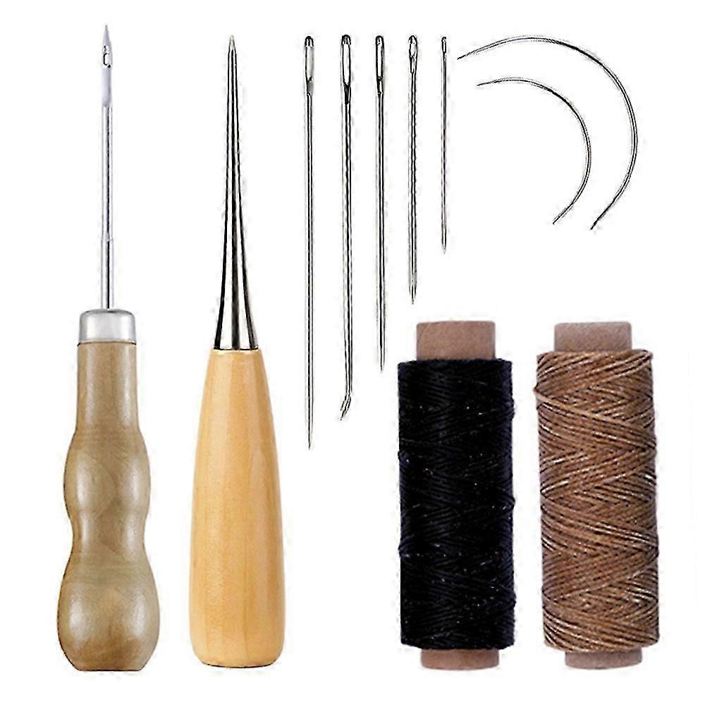 Leather Craft Tools Hand Stitching Sewing Kit Repair Needle Stitching