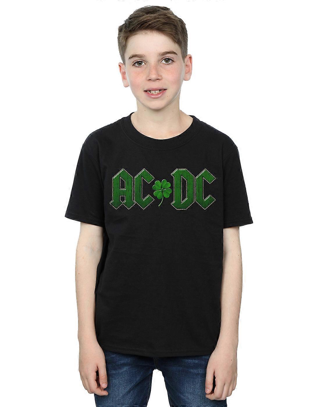 AC/DC Boys Shamrock logo póló