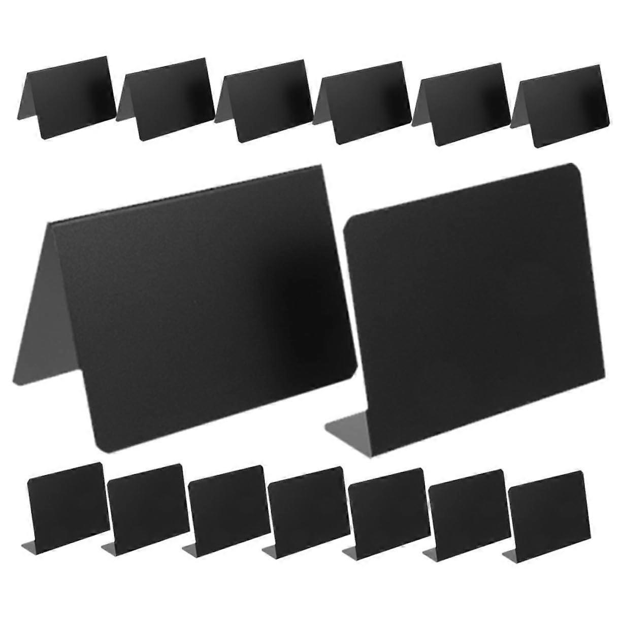 12pcs Mini Chalkboard Signs with Reusable Writing Surface for Wedding Decor and  Display