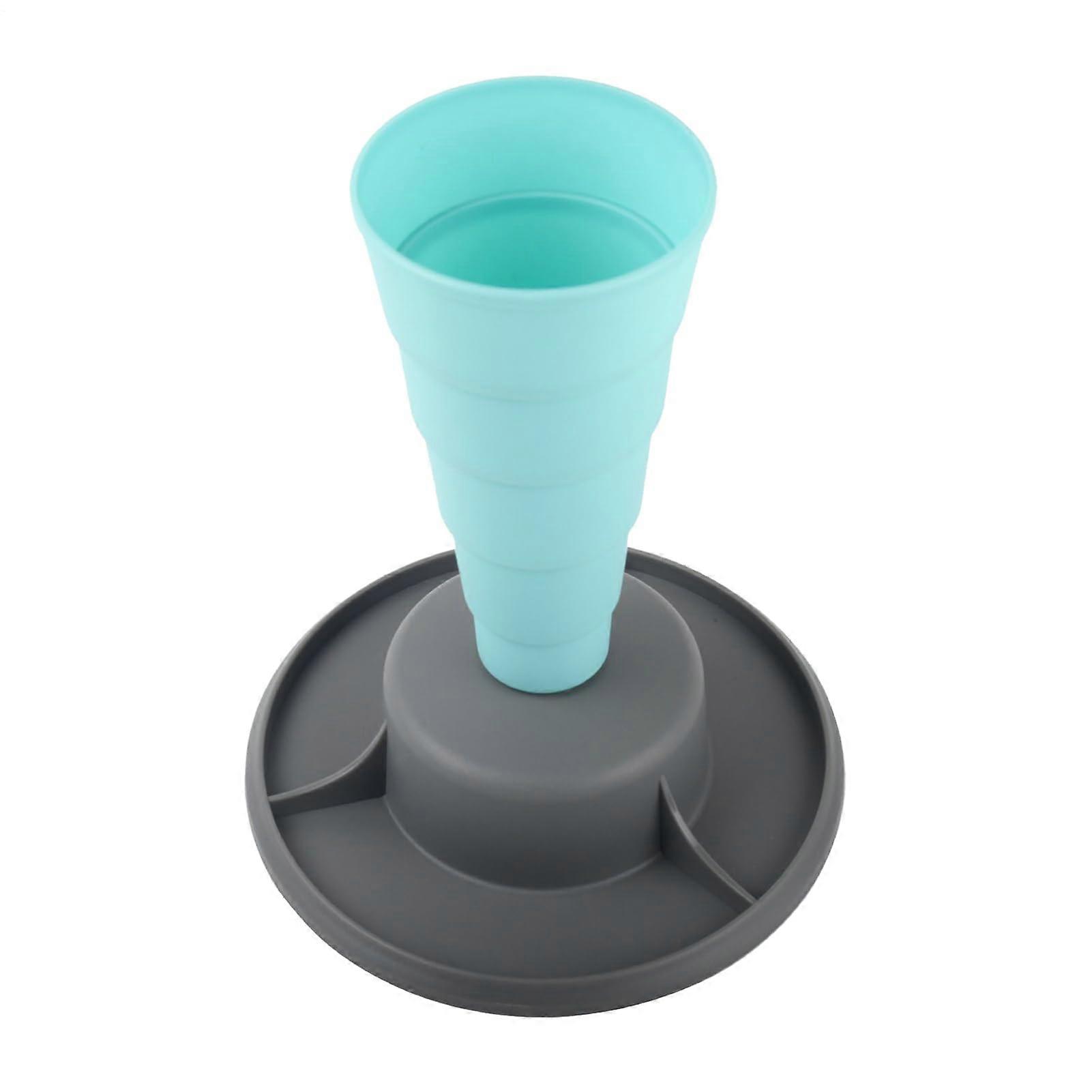 Piping Tip Organizer with Flexible Height Adjustment, Foldable Icing Bag Holder, Heat Resistant