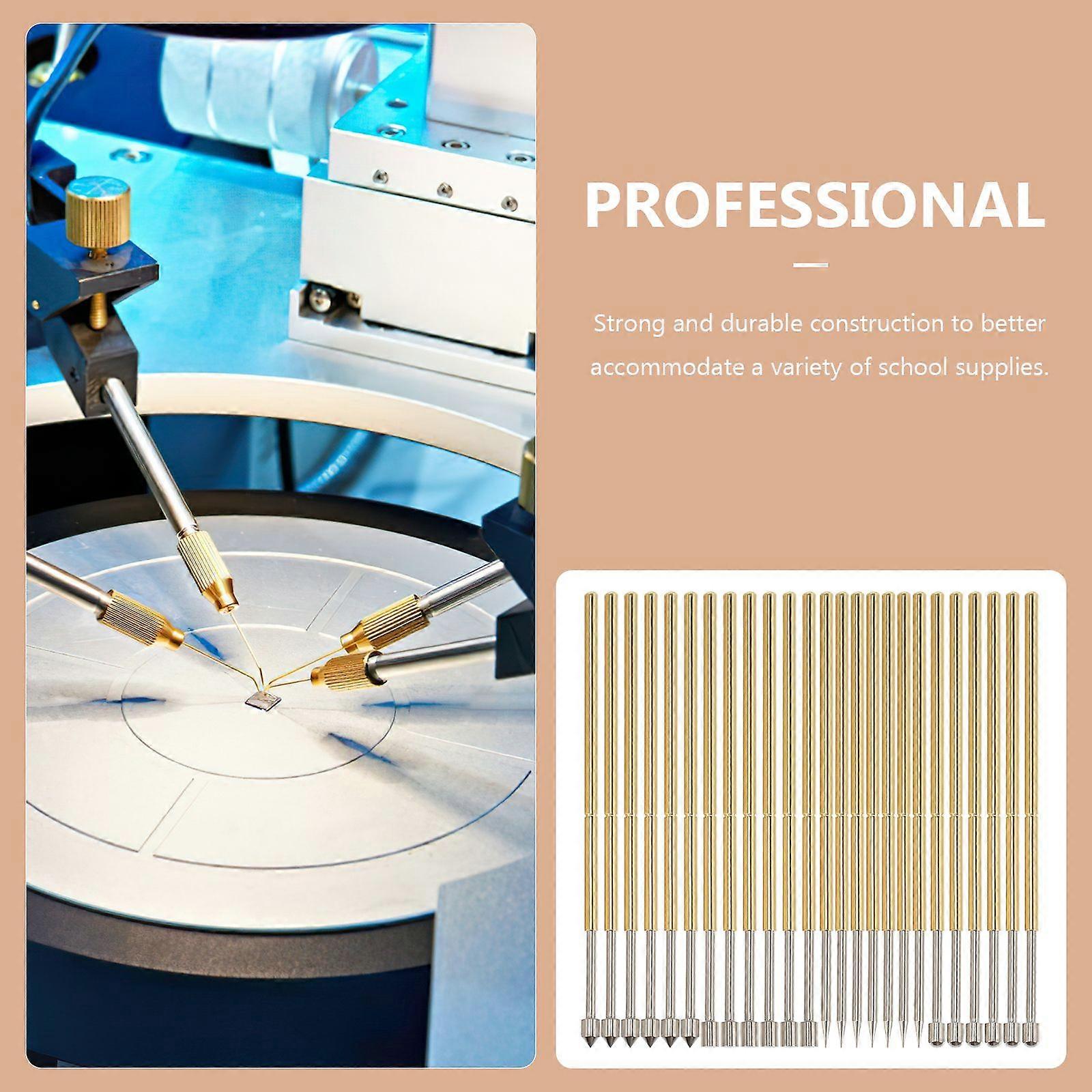 40pcs Spring Test Probe Spear Tip Probe For Printed Circuit Board Industry