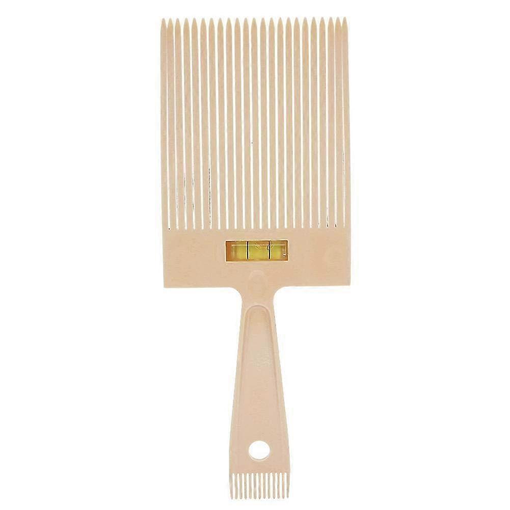 Flat  Hair Cutting Comb with Builtin Guide for Accurate Barber Styling and Consistent Results
