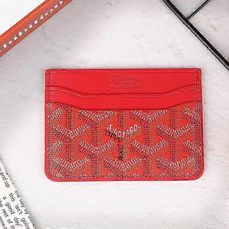 Mini PU Leather ID Card Holder Coin Purse Women Men Business Card Cover Bank Credit Card Box Slim Card Case