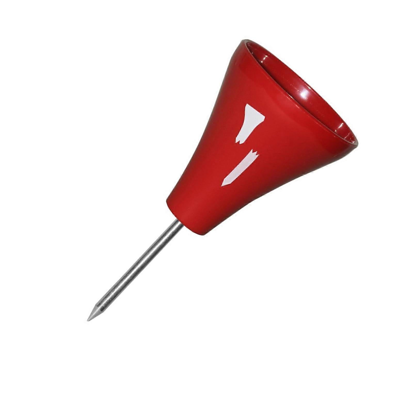 Golf Tee Holder with Durable Practice Base for Outdoor Training and Easy Tee Collection