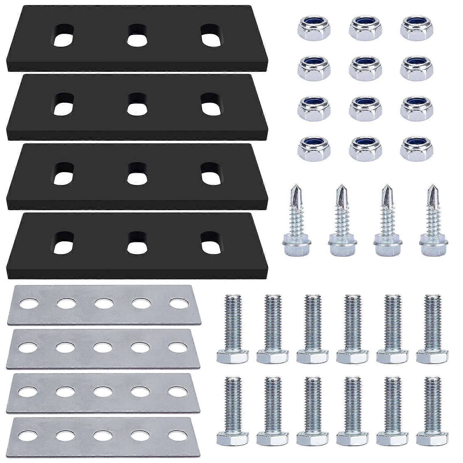 Universal 1/4' 4Blade Snow Blower Impeller Kit, DirectFit Replacement for Two Stage Models, Easy Installation
