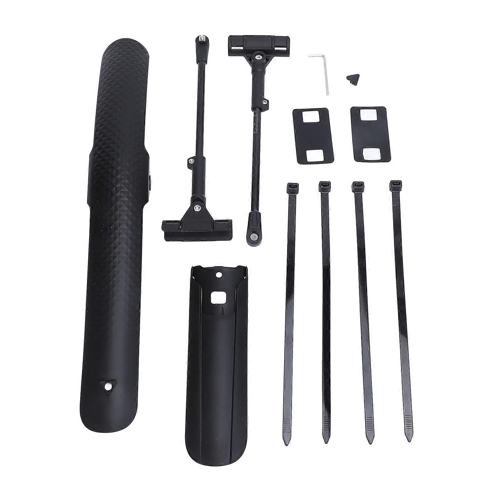 Lightweight 700C Road Bike Mudguards with Adjustable Quick Release and Streamlined Design