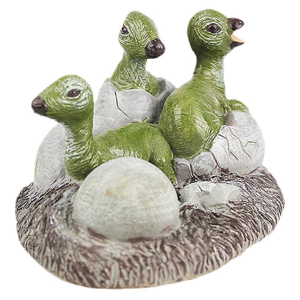 Maiasaura Cubs Dinosaur Model Simulation for Decoration Educational Plaything