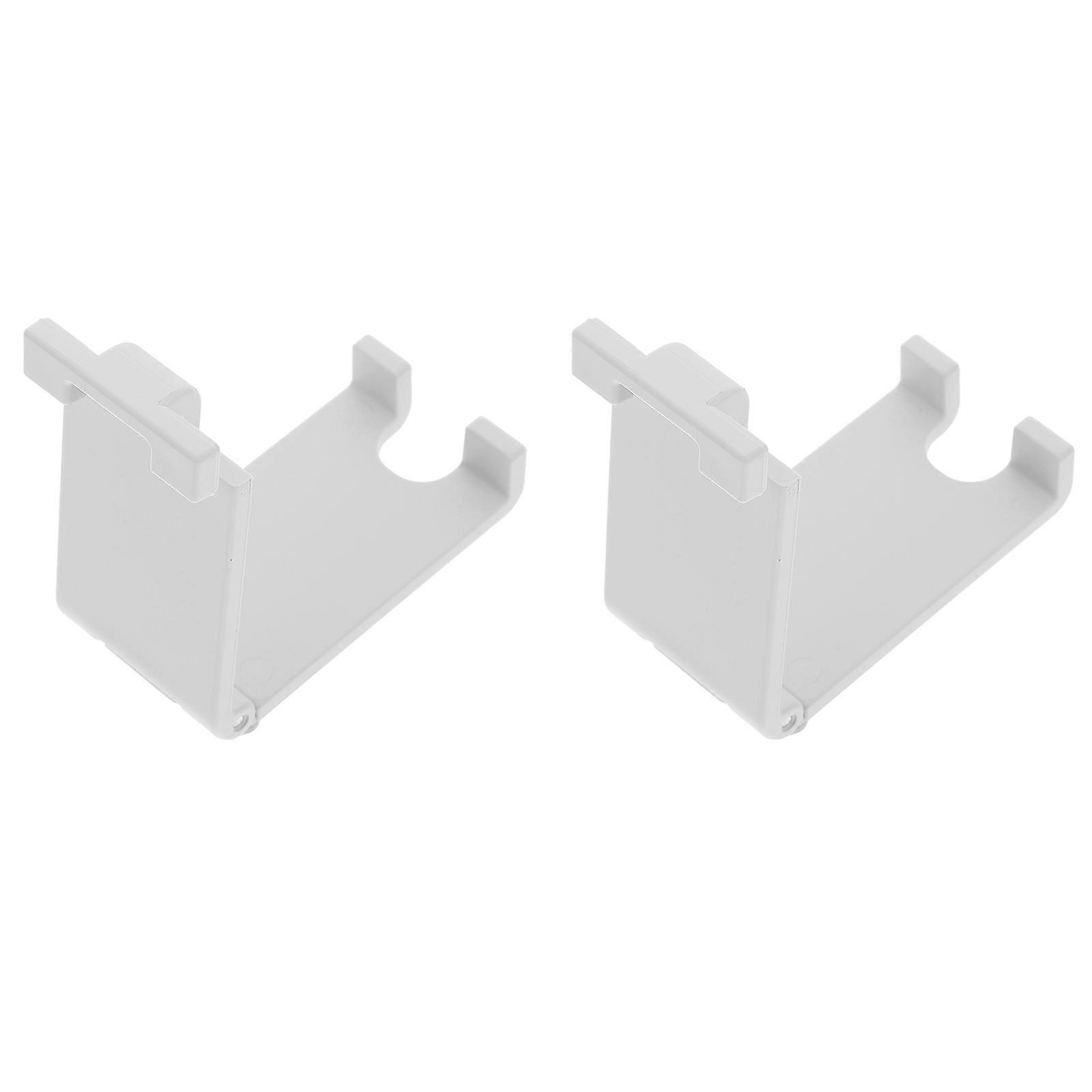 Gaming Headphone Holder ABS Side-Mounted Display Rack for Headset Storage 2Pcs