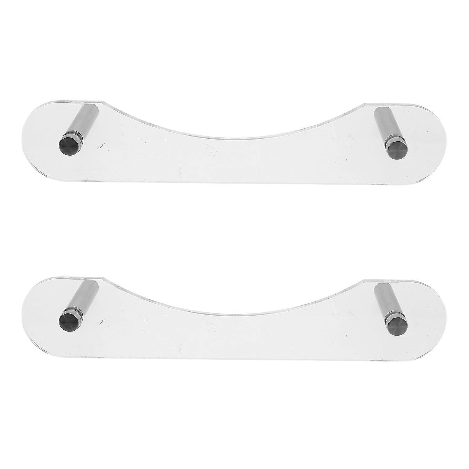 Baseball Cap Storage Organizer Acrylic Hat Holder for Closet 8Pcs Set