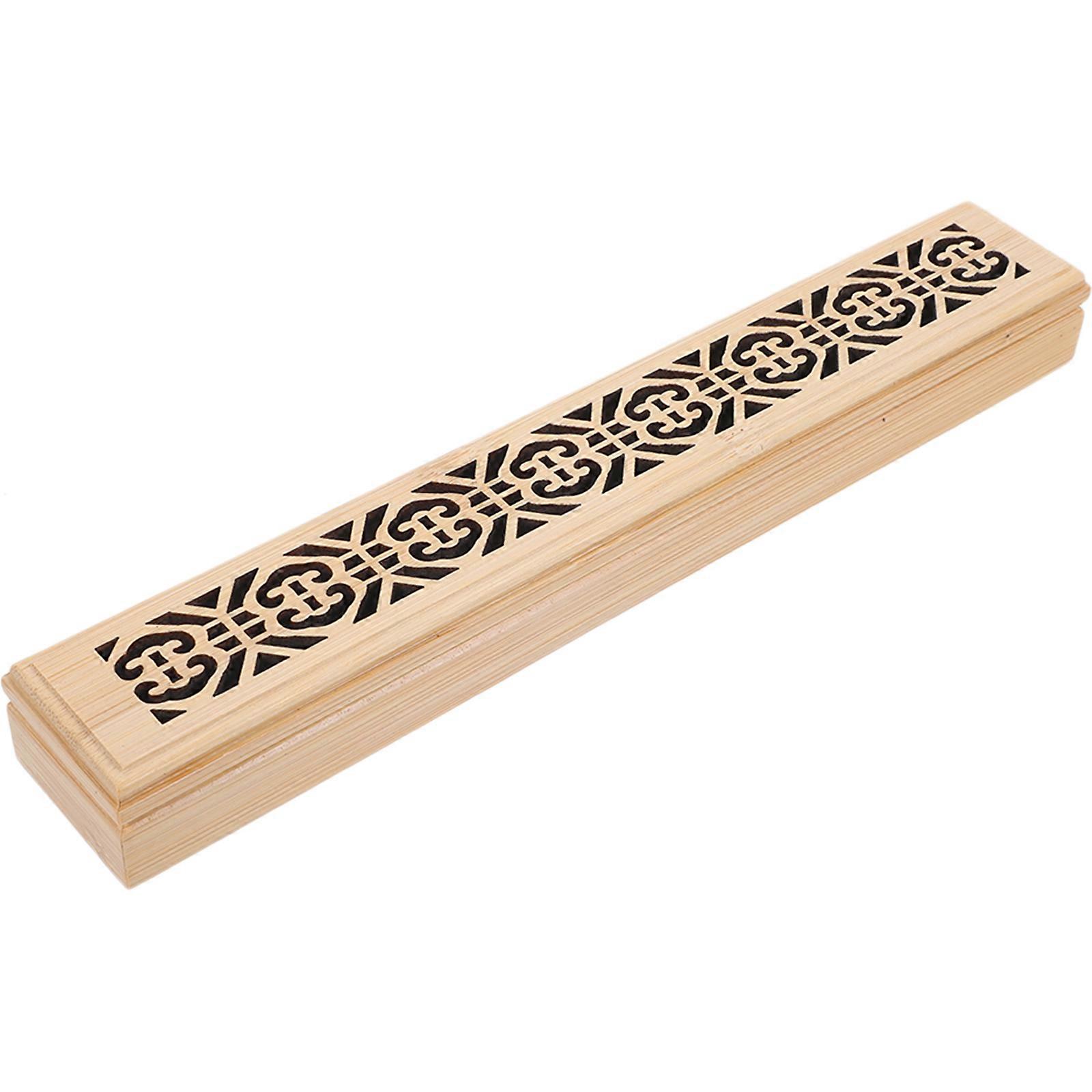 Incense Burner For Tea Room Use With Rectangular Shape For Ash Collection 1Set