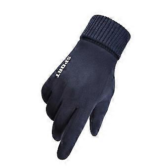 Gants d'hiver imperméables et coupe-vent pour hommes et femmes, gants thermiques antidérapants
