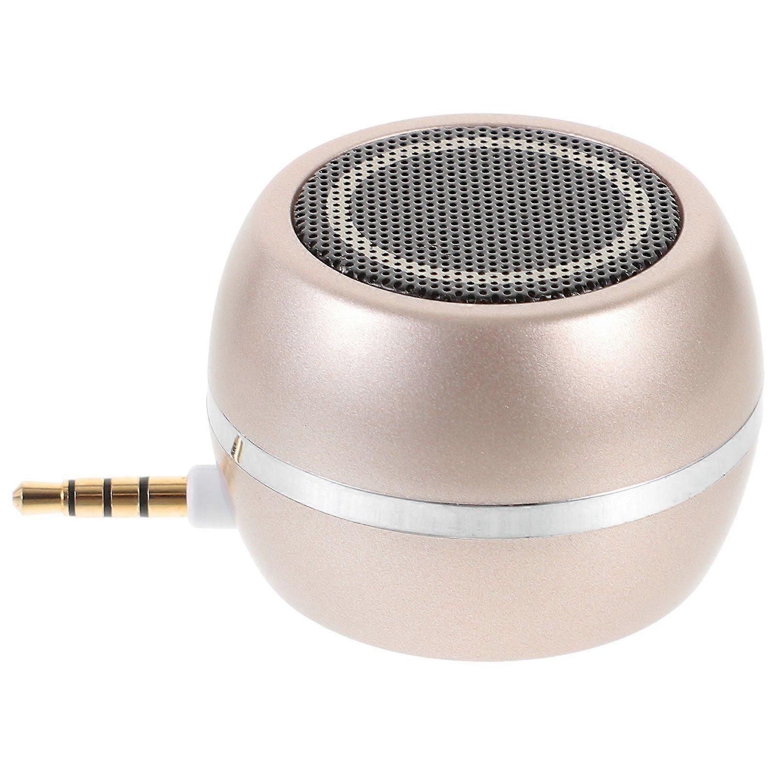 Wired Speaker 3.5mm AUX Input USB Rechargeable Desktop Speaker Accessory